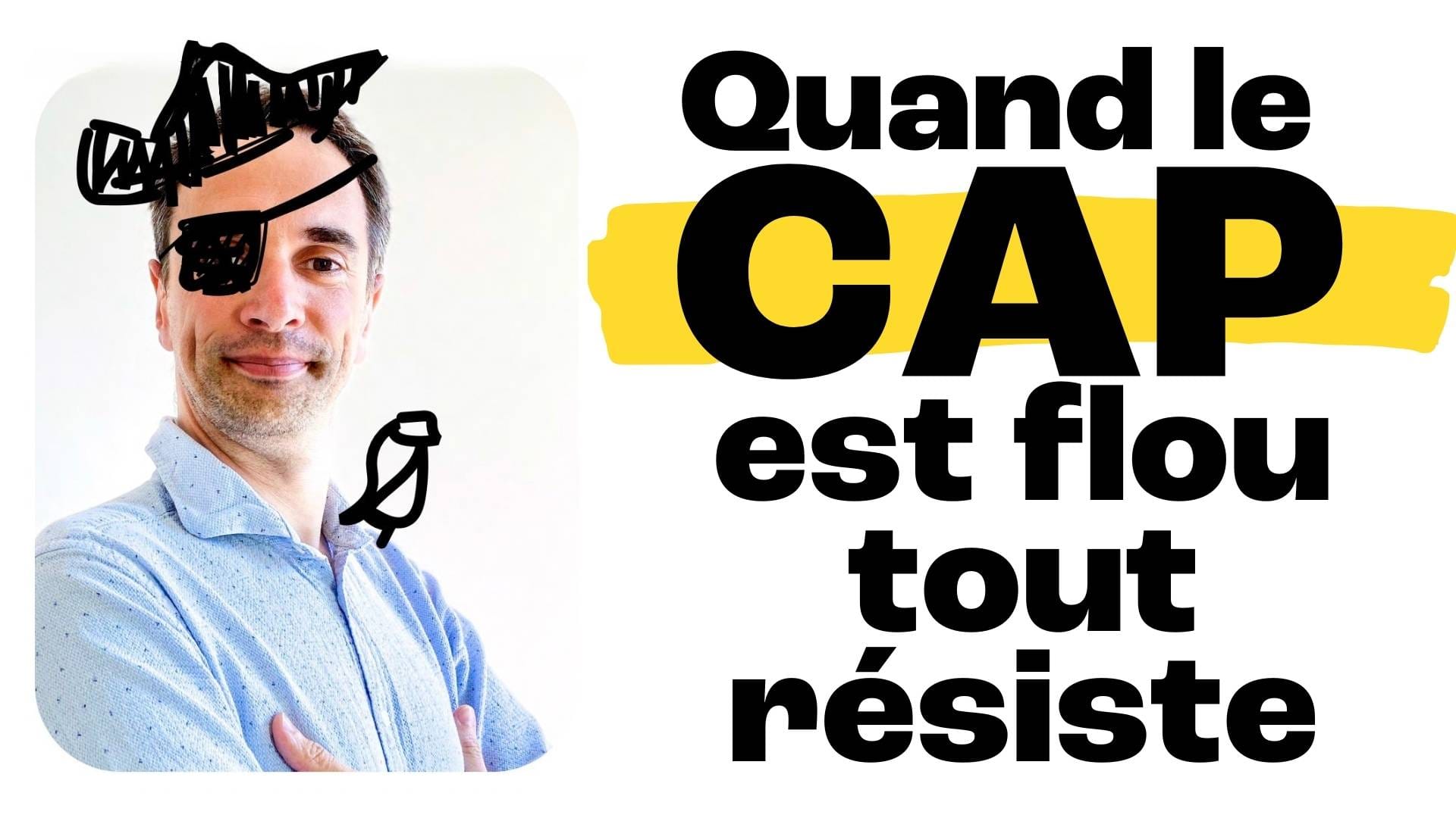 Quand le cap est flou tout résiste — illustration sur la clarté stratégique, le positionnement et la direction d’une activité entrepreneuriale.